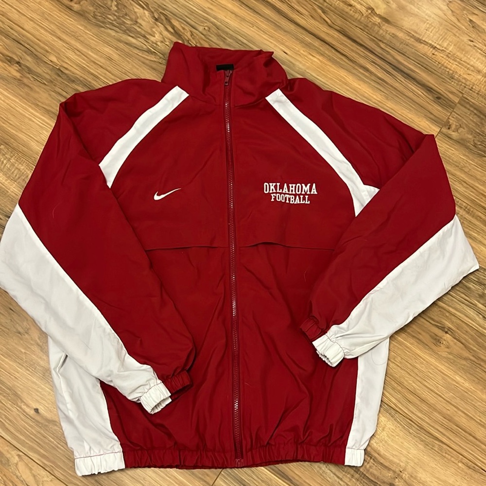 Nike University OU Jacket Sz M